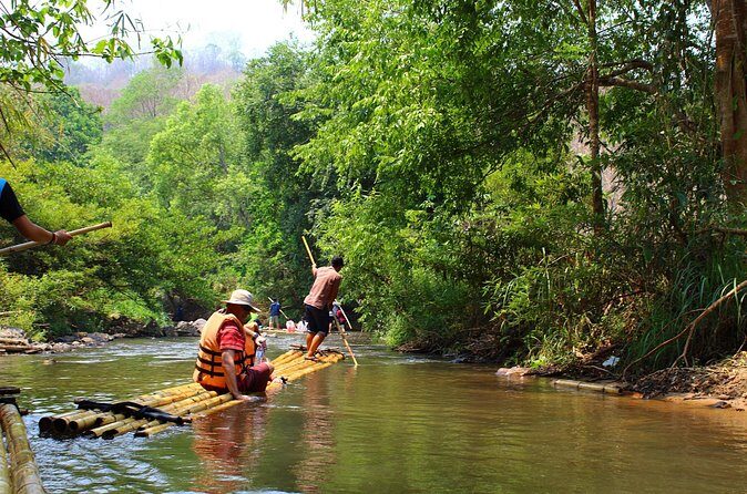 Full Day Chauffeur Driven Tuk Tuk Adventure in Chiang Mai including rafting - Bamboo rafting: wet clothes, calmer moments, and better photos