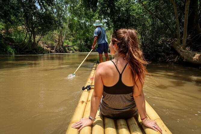 Full Day Elephant Bathing and Bamboo Rafting Tour in Chiang Mai - Mae Taman Elephant Camp: feeding and river bathing