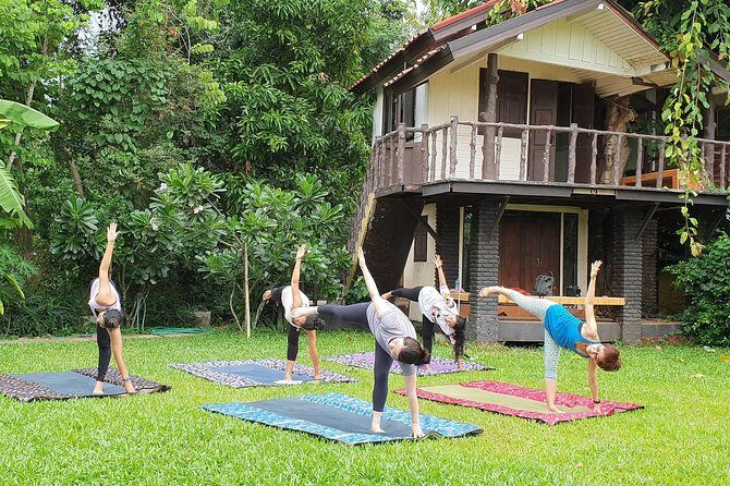 Full Day Yoga, Meditation, and Thai Cultural Immersion in Chiang Mai - 1 Hour Yoga in Studio or Garden: Adaptable Practice, Real Support
