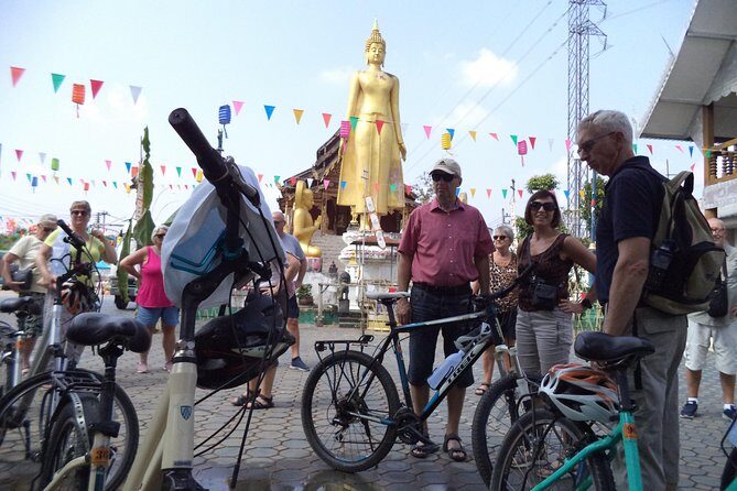 Half-Day Colors of Chiang Mai Biking Tour - Getting to ThailandBiking, plus bikes, helmets, and temple clothes