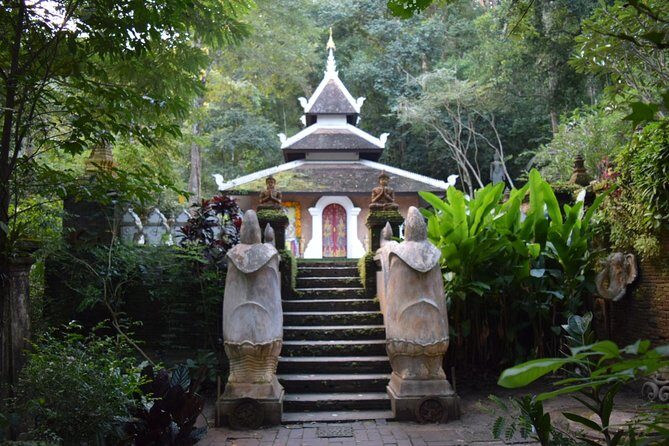 Half Day Doi Suthep Temple and Palad Temple (Private tour) - Wat Pha Lat (Padad Temple): a quieter stop with waterfall views and forest paths