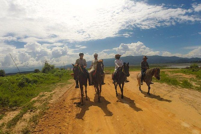 Horse Lesson+Riding+Wat Tonkwen wooden temple.Chiangmai - Horse park reality check: the lesson and how the stable sets expectations