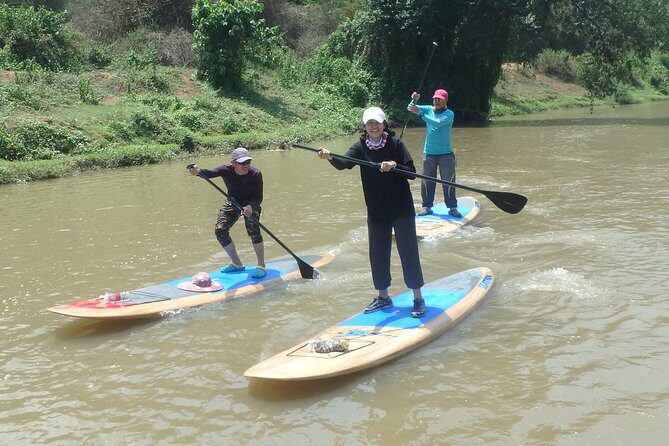 No.1 Chiang Mai: Stand Up Paddle Board through Mae Taeng Forest - First impression: why the Mae Ping is a friendly SUP river
