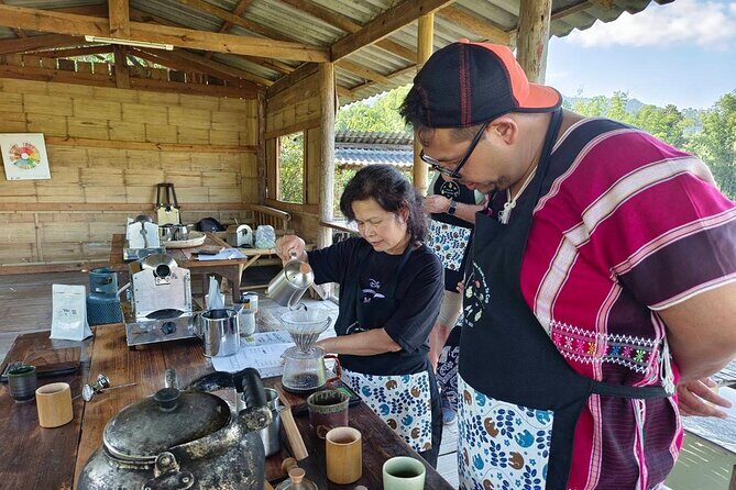 Off the Map Chiang Mai Jungle Coffee Trek Roast and Brew - Karen-style vegetarian lunch: the fuel and the culture