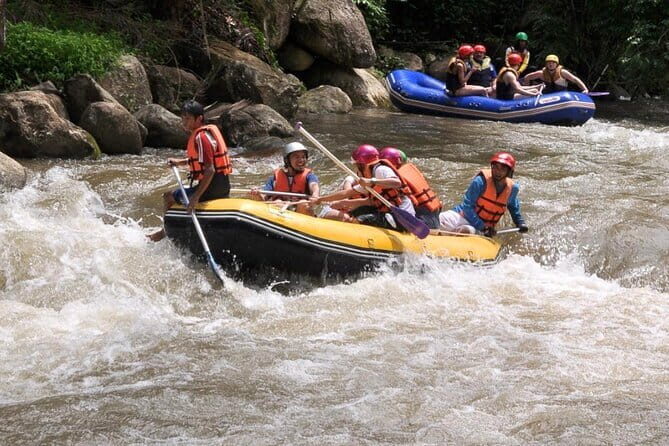 One Day Sticky Waterfall, White Water Rafting,Elephants Sanctuary - Bua Thong Sticky Waterfalls (Nam Phu Chet Si): The Right Kind of Short