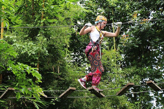 Phoenix Adventure Park Zipline, High Rope Course In Chiang Mai - What the obstacles feel like: the highlights you’ll recognize fast