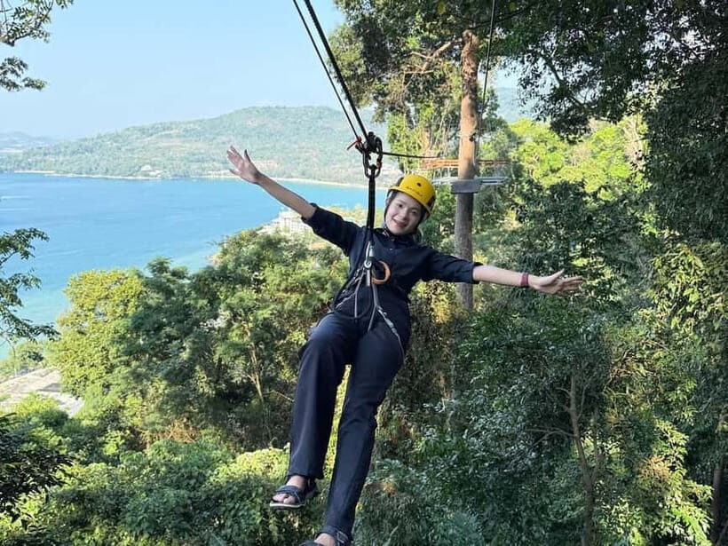 Phuket: Skyline Flying Zipline by the Sea Experience - The in-between moments: staircases, bridges, and sea-air comfort