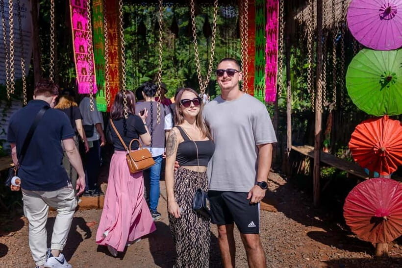 Red, Blue, White Temples & Hot Spring Trip from Chiang Mai - Huay Pla Kang Temple: The 25-Meter Guan Yin and a 9-Level Pagoda