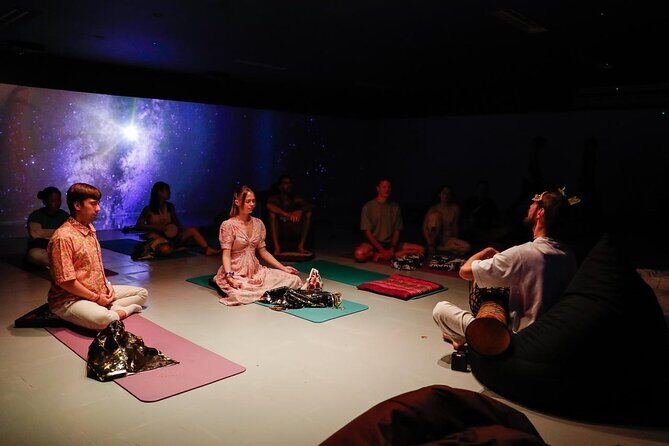 Sound Healing Festival in Chiang Mai - The 360° sound-bath dome: singing bowls + cosmic visuals