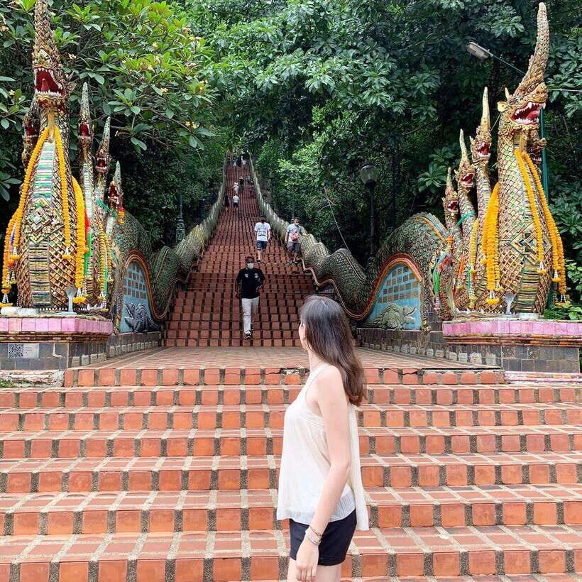 Spiritual Sunrise Wat Doi Suthep, Pha Lat, Alms & Meditation - Wat Umong underground: tunnels, rain-season stories, and calm air