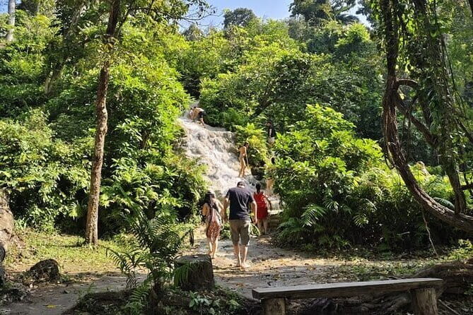 Sticky Waterfalls Private Half Day Fun Escapades - Private pickup in Chiang Mai: sedans or 7-seater MPVs