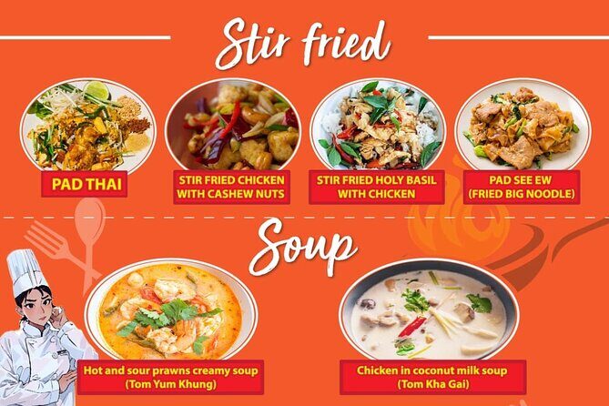Team Aim Thai Cooking School (#1 Cooking Class in Chiang Mai) - What You’ll Cook: Spring Rolls, Curries, Thai Tea, and Sticky Rice Mango